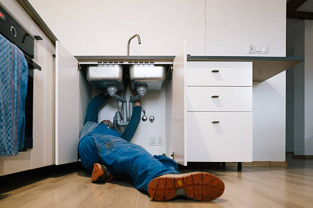 Professional Pipe Repair technician working in Barium Springs, NC